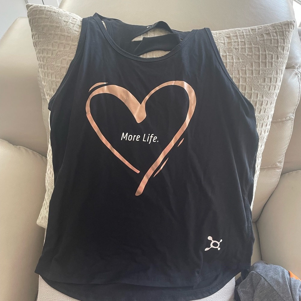 OTF Gold Heart Tank Size S